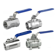 Competitive Price  Stainless Steel Thread 1000 wog small Ball Valve